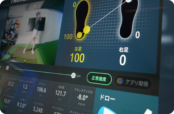 熟練ゴルファーも満足する機能性