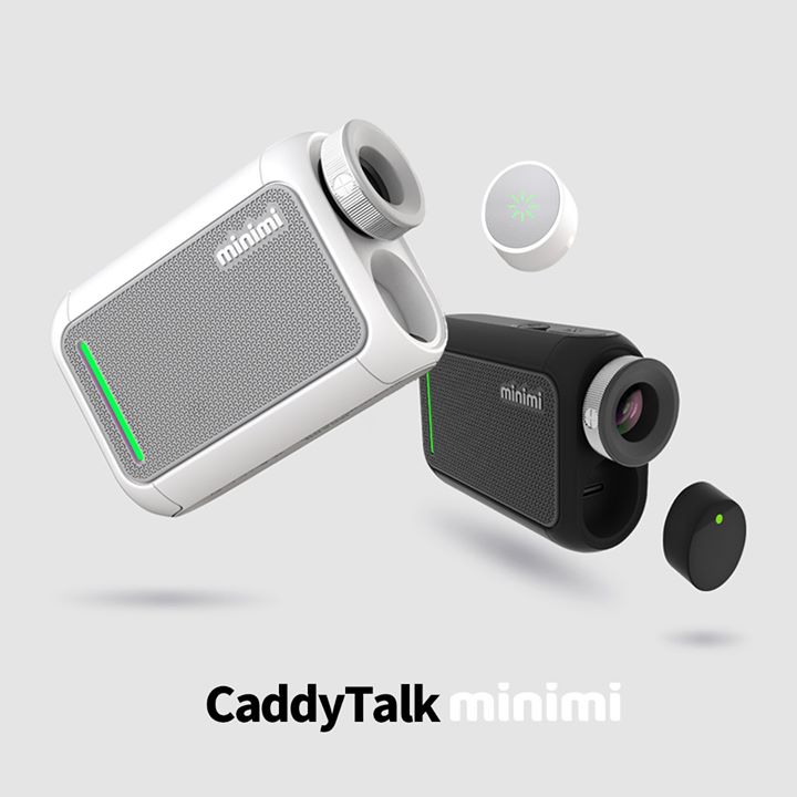 CAddyTalk minimi  Black レーザー飛距離計 楽天市場】ゴルフ レーザー距離計 CaddyTalk minimi キャディ