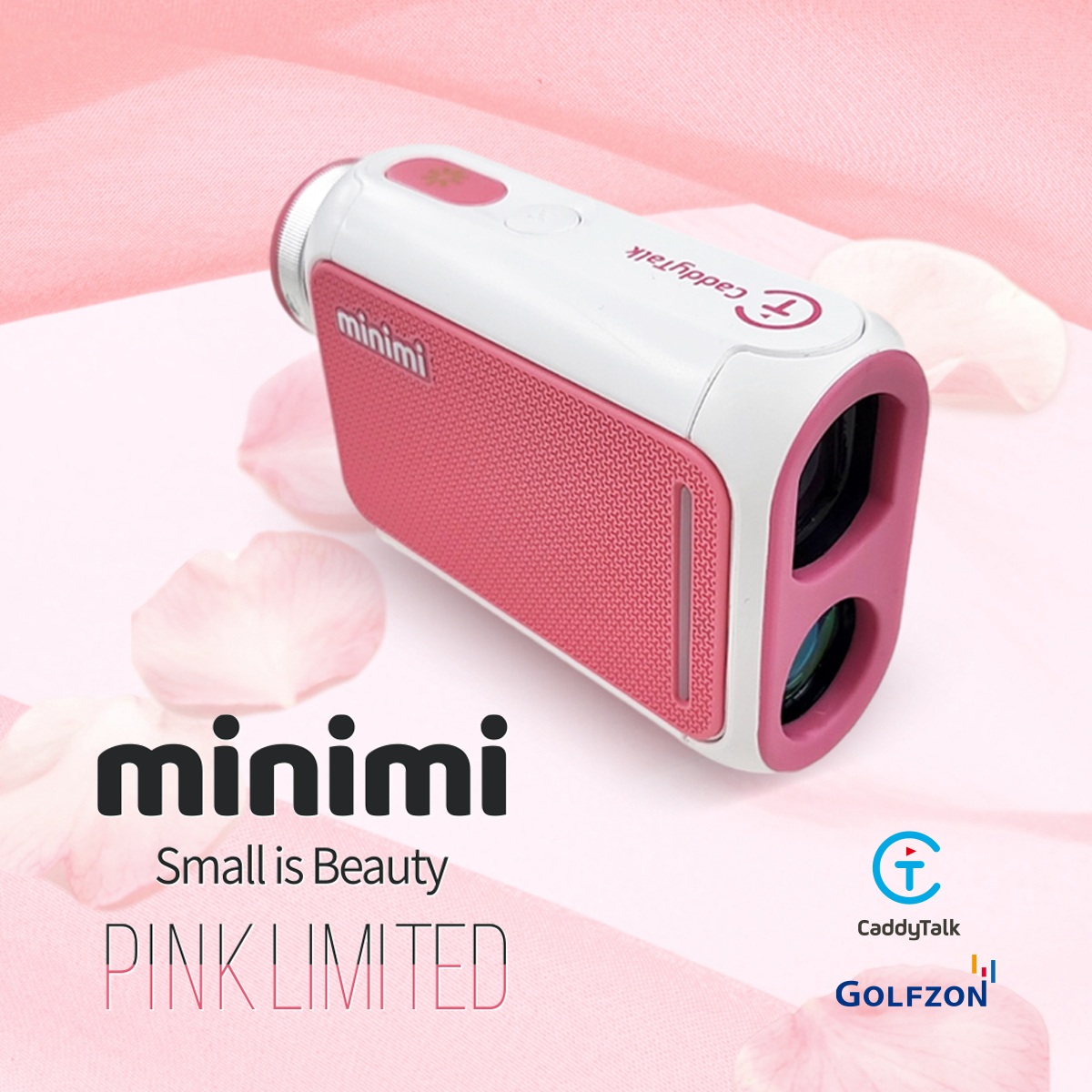 CaddyTalk minimi に数量限定の特別カラー「WHITE×PINK」が登場