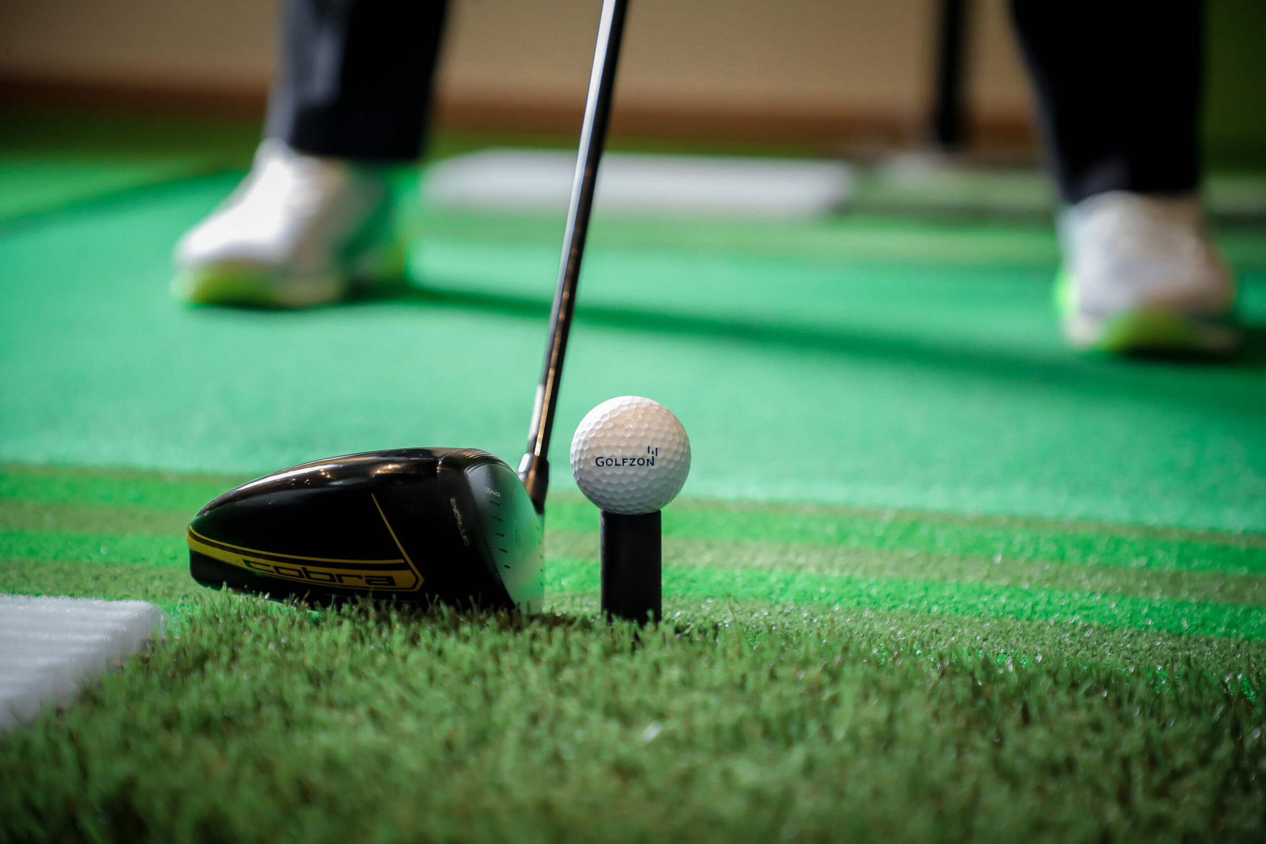 冬の期間の室内練習場・インドアゴルフでの練習イメージ