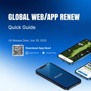 GOLFZON Global Web/App UIリニューアルのお知らせ